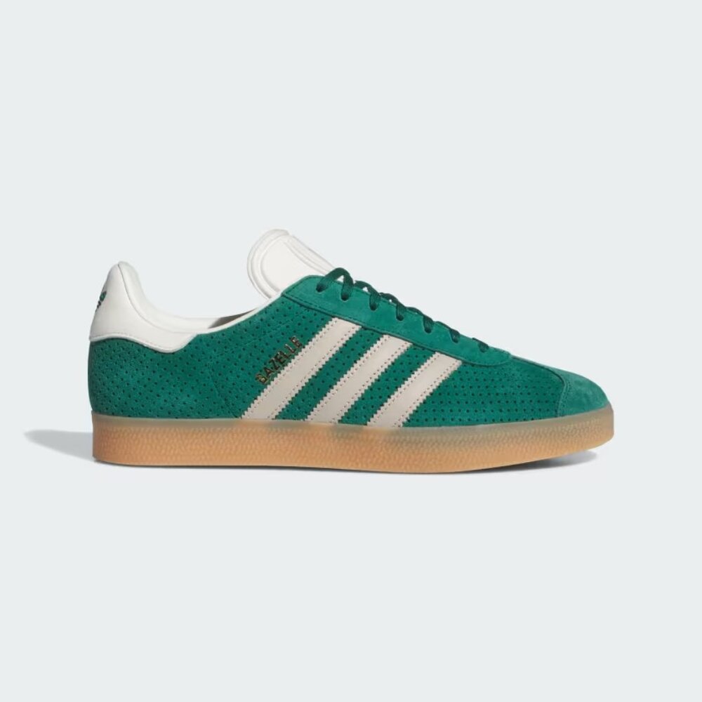 [NEW] Men's‎ adidas Gazelle Shoes Green IF7154